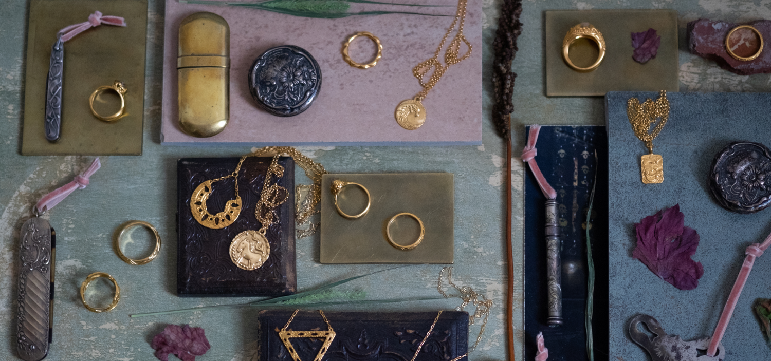 hand-carved gold and precious gemstones that evoke an old world aesthetic, it is a touchstone for your life–the transient marked by the enduring. 