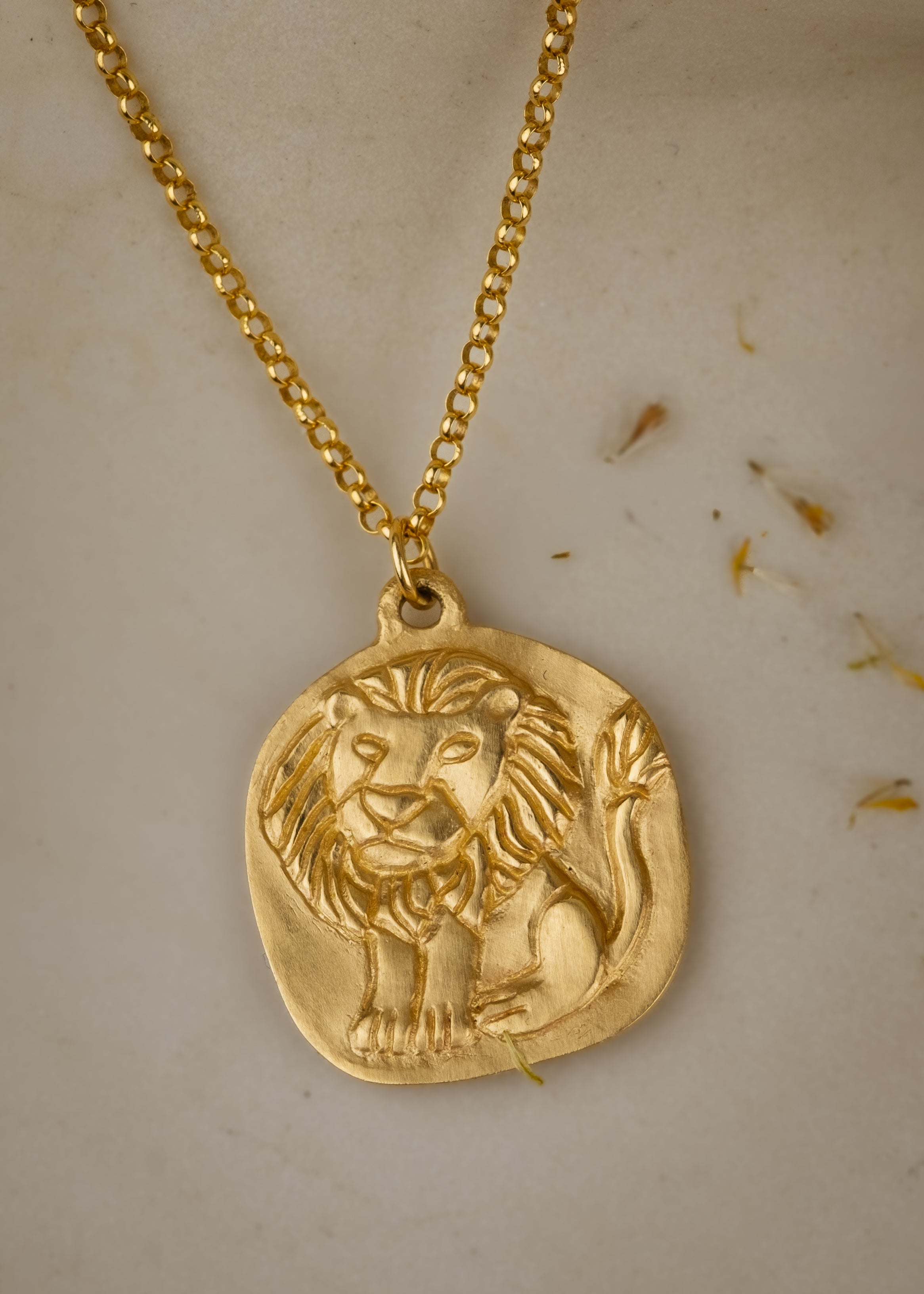 Leo Zodiac Necklace – Pola Unique