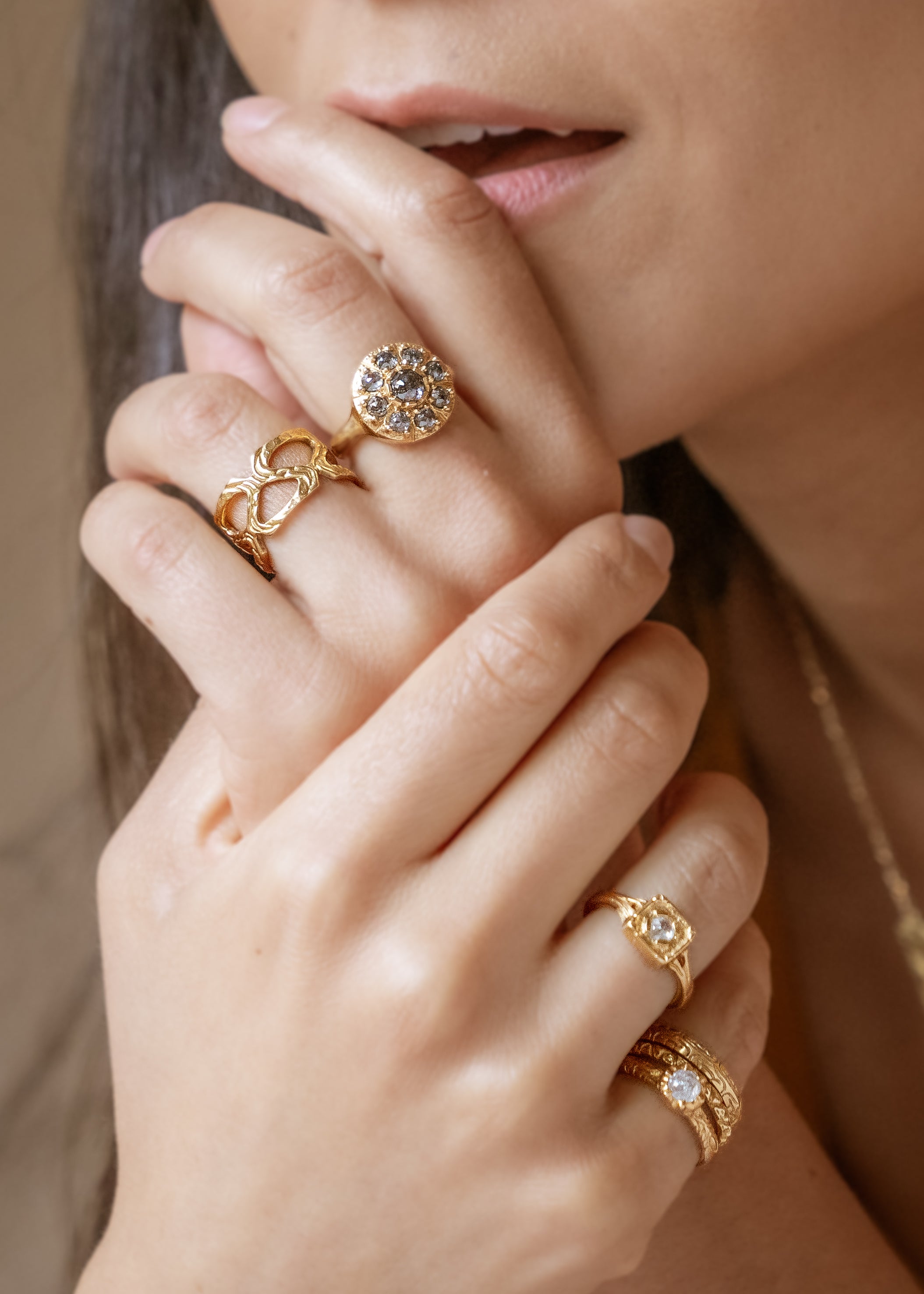 Gold Stacking Ring Guide – AS29